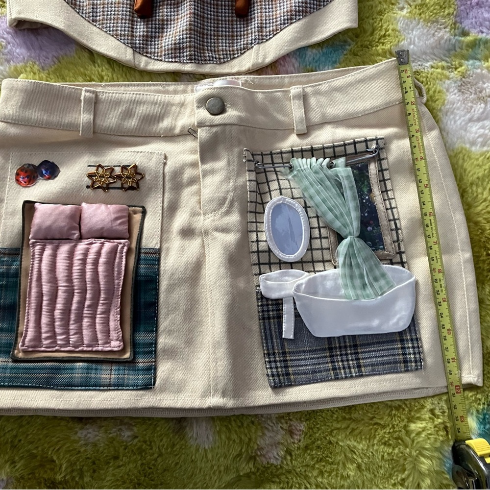 Lirika Matoshi Beige Apartment Skirt and Top Set - Picture 10 of 12